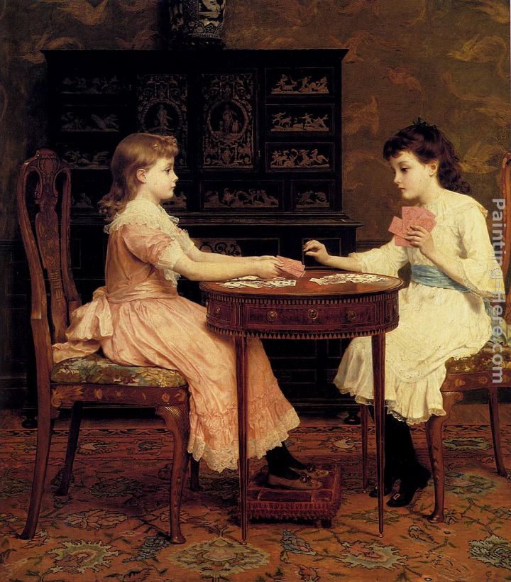 Old Maid painting - Frederick Goodall Old Maid art painting